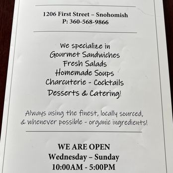 Heidi’s Sandwichboard - Menu cover - Sandwiches Near Me - Snohomish, Washington Heidi’s Sandwichboard - Menu cover - Sandwiches Near Me - Snohomish, Washington
