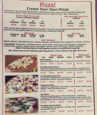 Menu photo 7 Numero Uno Pizzeria Lawndale, CA Menu photo 7 Numero Uno Pizzeria Lawndale, CA