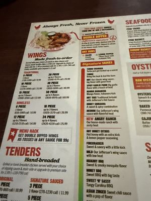 Menu photo 1 Jefferson's Brentwood, TN Menu photo 1 Jefferson's Brentwood, TN