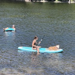 Riverbend Retreat by Purposely Lost - Fun paddle boarding right from the river