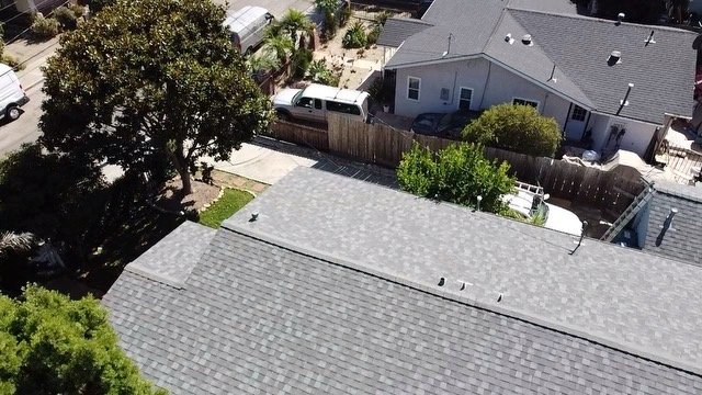 Slide of CalBurrey Roofing Construction