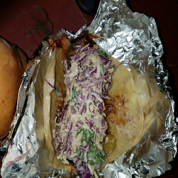 Rollin Smoke BBQ - Brisket taco w/ slaw - Barbeque Near Me - Austin, Texas Rollin Smoke BBQ - Brisket taco w/ slaw - Barbeque Near Me - Austin, Texas