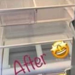 Maid To Sparkle - Refrigerator after cleaning