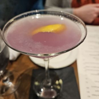 Restaurant Bricco - Lavender drink , very pretty - Italian Near Me - West Hartford, Connecticut Restaurant Bricco - Lavender drink , very pretty - Italian Near Me - West Hartford, Connecticut