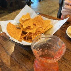 Tios Tacos & Tequila - Chips and Salsa, $2.00 additional charge.