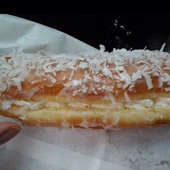 Dockside Donuts - My favorite!!! Coconut dream bar!! - Donuts Near Me - Tacoma, Washington
