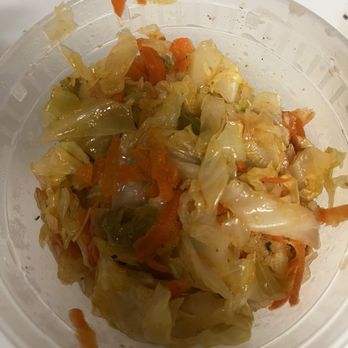 Rockyaad Jamaican Restaurant - Cabbage with carrots - Caribbean Near Me - Carmichael, California