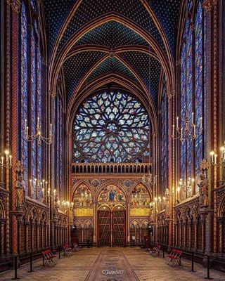 Photo of Sainte-Chapelle - Paris, 75, FR.