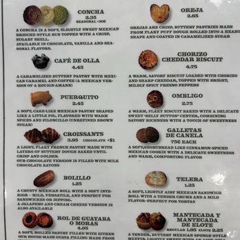 Pan y Cafe - Menu March 2026 - Bakeries Near Me - Santa Ana, California Pan y Cafe - Menu March 2026 - Bakeries Near Me - Santa Ana, California