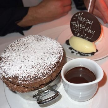 Spago - Dark Chocolate Soufflé - New American Near Me - Beverly Hills, California Spago - Dark Chocolate Soufflé - New American Near Me - Beverly Hills, California