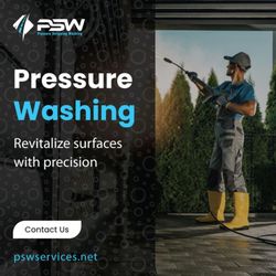 PSW Pressure, Striping and Washing - Presure washing service to remove all past dirt. Start new year with a new look at your home, office, building, school, church, etc.
