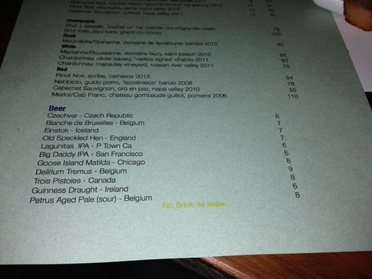 Menu photo 7 RobberBaron San Francisco, CA Menu photo 7 RobberBaron San Francisco, CA