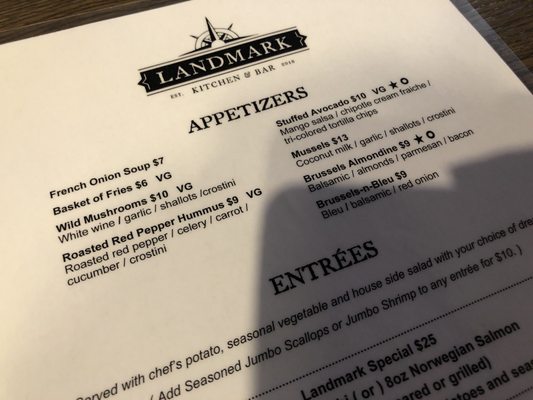 Menu photo 3 landmark Kitchen & Bar Sandusky, OH Menu photo 3 landmark Kitchen & Bar Sandusky, OH