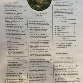 Curry Leaf - Menu - Thai Near Me - Eureka, California