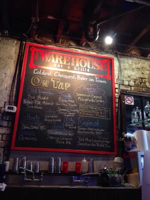 Menu photo 8 The Warehouse Bar & Grille Savannah, GA Menu photo 8 The Warehouse Bar & Grille Savannah, GA