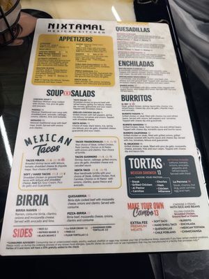 Menu photo 1 Nixtamal Mexican Kitchen Simpsonville, SC