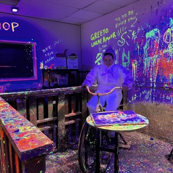 The Rage Arena - Splatter Paint Bicycle - Team Building Activities Near Me - Glen Burnie, Maryland The Rage Arena - Splatter Paint Bicycle - Team Building Activities Near Me - Glen Burnie, Maryland