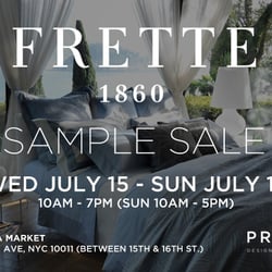 Frette Fine Linens Sample Sale