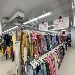 Village Discount - Girls children's section.