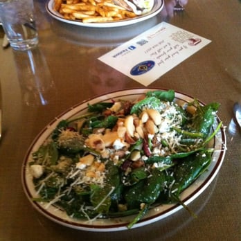 White House Grill - Spinach salad for me and a gyro for David. Very good. - Mediterranean Near Me - Post Falls, Idaho White House Grill - Spinach salad for me and a gyro for David. Very good. - Mediterranean Near Me - Post Falls, Idaho