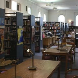 Boston Public Library - West Roxbury Branch - Main reading room