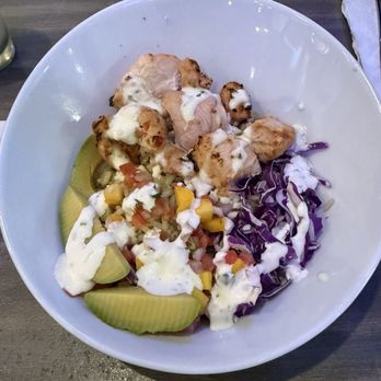 Anna Maria Oyster Bar - Tropical chicken bowl - Seafood Near Me - Bradenton, Florida