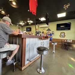 Bar and partial dining area.
