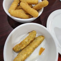 Kenny's Pizza - Fried pickles and mozerella sticks
