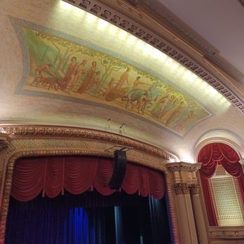 Hawaii Theatre Center - 8/09/25 Beautiful mural above stage restored - Cinema Near Me - Honolulu, Hawaii