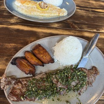 Pisco Latin Kitchen - Angus Churrasco Steak Lunch and Pan Seared Grouper Lunch - Latin American Near Me - Sandy Springs, Georgia Pisco Latin Kitchen - Angus Churrasco Steak Lunch and Pan Seared Grouper Lunch - Latin American Near Me - Sandy Springs, Georgia