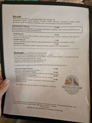 Menu photo 5 Rooster & The Crow Wilmington, NC Menu photo 5 Rooster & The Crow Wilmington, NC