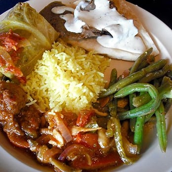 Phoenicia Pita Kitchen - another plate assembled from the buffet - Greek Near Me - Gilbert, Arizona