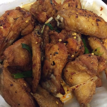 Asian Kitchen - Hot and Spicy Chicken Wings - Chinese Near Me - Columbus, Ohio