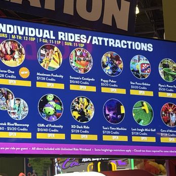 Tom Foolerys Adventure Park - Rides - Amusement Parks Near Me - Round Rock, Texas
