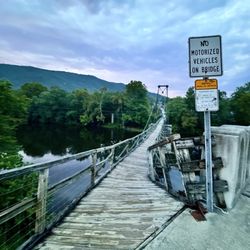 Buchanan Swinging Bridge - 9/26 The Bridge
