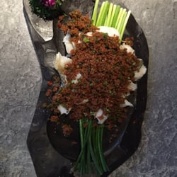 霸王川莊 - Fish with crispy soybean