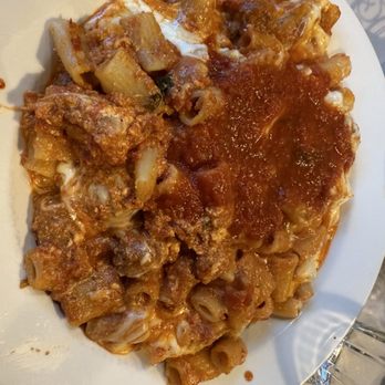 Rino's Place - Rigatoni with meat balls - Italian Near Me - Boston, Massachusetts