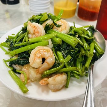 Salt Lake Chinese Restaurant - Shrimp ong choy - Chinese Near Me - Honolulu, Hawaii Salt Lake Chinese Restaurant - Shrimp ong choy - Chinese Near Me - Honolulu, Hawaii