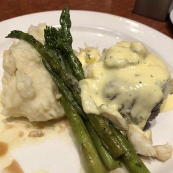 Cafe Blue - Filet Oscar - Seafood Near Me - Austin, Texas