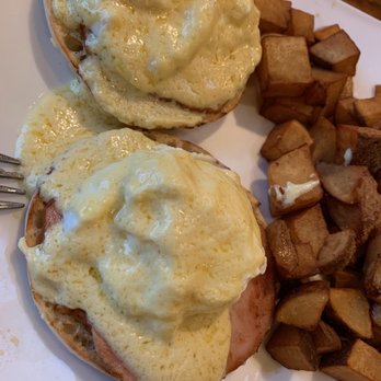 Relish - Broken hollandaise, eggs overcooked, and sad looking potatoes. - American Near Me - Kings Park, New York Relish - Broken hollandaise, eggs overcooked, and sad looking potatoes. - American Near Me - Kings Park, New York