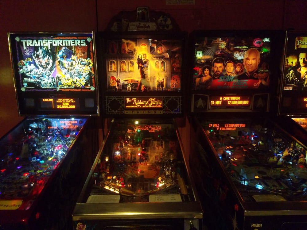 Social spots from Pinball Pete's
