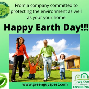 Green Guys Pest Control And Solutions - Happy Earth Day from Green Guys Pest Control and Solutions - Pest Control Near Me Green Guys Pest Control And Solutions - Happy Earth Day from Green Guys Pest Control and Solutions - Pest Control Near Me