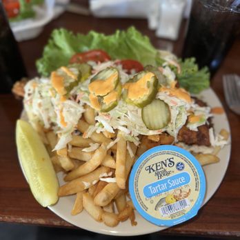 Grovers Bar & Grill - Buffalo fish sandwich - Burgers Near Me - East Amherst, New York Grovers Bar & Grill - Buffalo fish sandwich - Burgers Near Me - East Amherst, New York