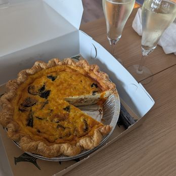 Waxwing Bakery - Whole quiche - Bakeries Near Me - Windham, Maine