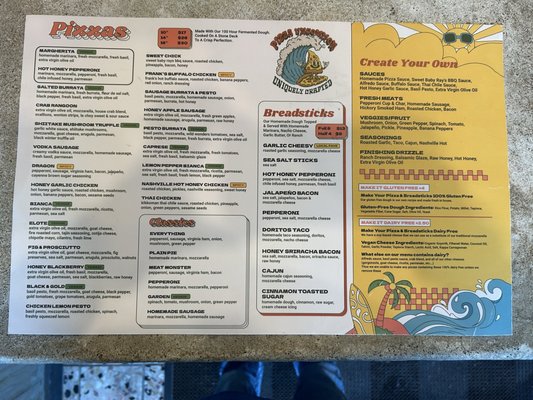 Menu photo 1 Pizza Uncommon West Lafayette, IN Menu photo 1 Pizza Uncommon West Lafayette, IN
