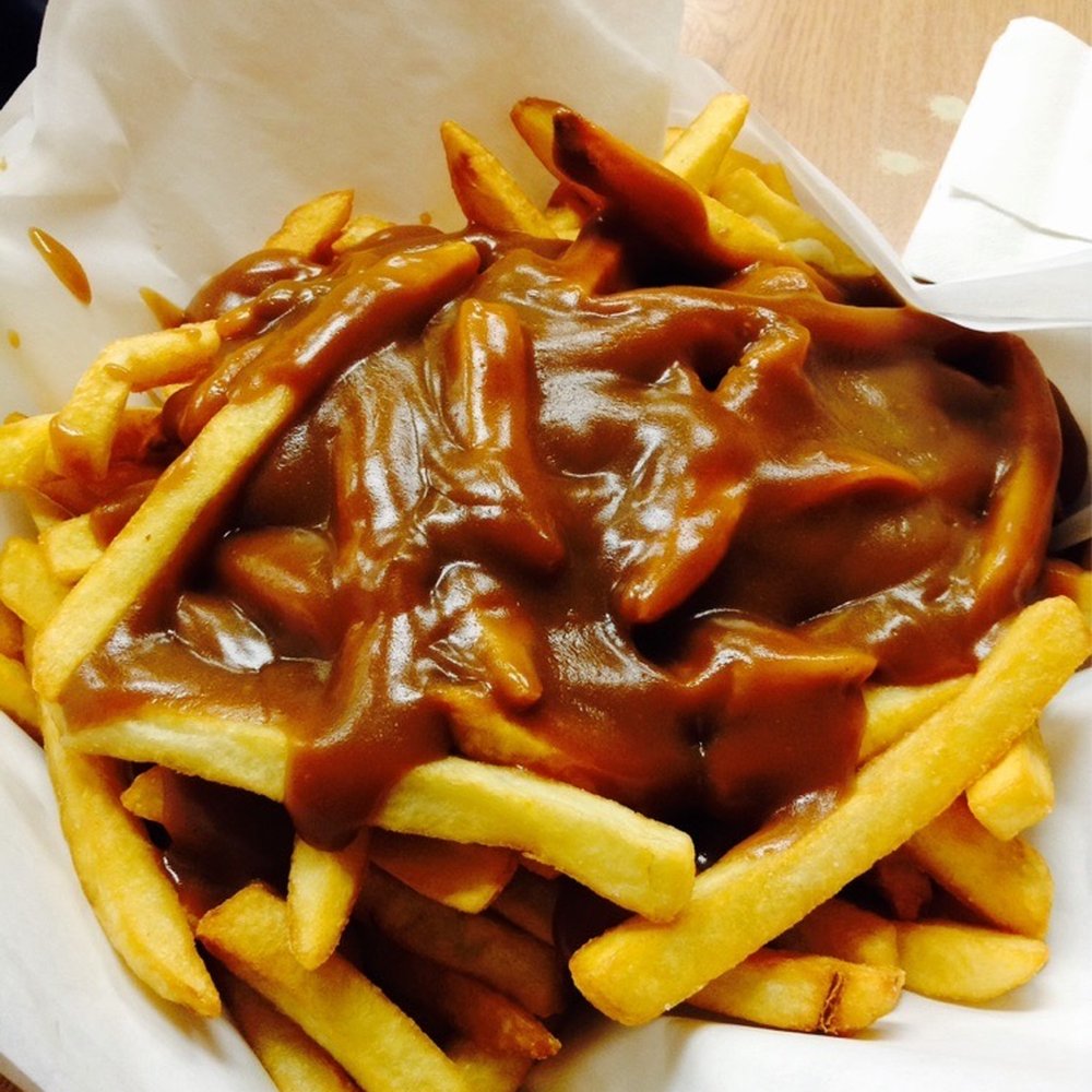 The Hat - Wet fries - fries topped with gravy - American Near Me - Temple City, California