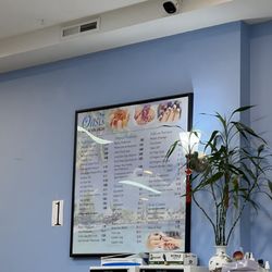 Oasis Nails & Spa Salon - Menu