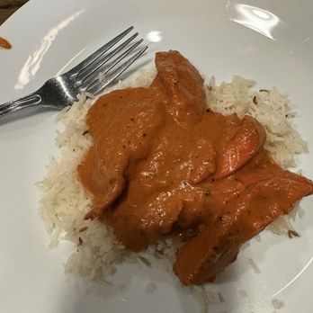 Saffron Indian Bistro - Tikka Masala w/basmati rice - Indian Near Me - Virginia Beach, Virginia