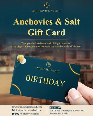 Anchovies and Salt by null
