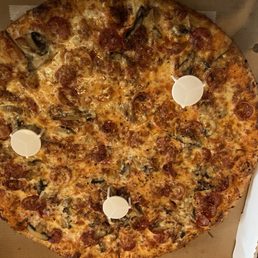 Large pizza Large pizza